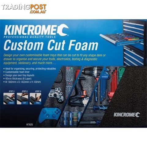 Custom Cut Foam kincrome K7825