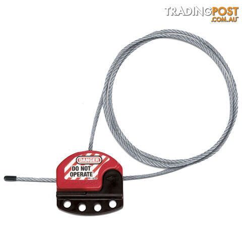 Adjustable Cable Lockout 3ft (91.4cm) Cable Masterlock S806CBL3