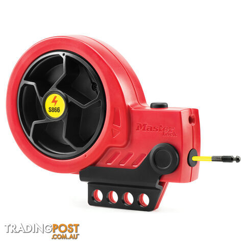 Retractable Cable Lockout Device with Nylon Core Cable Masterlock S866