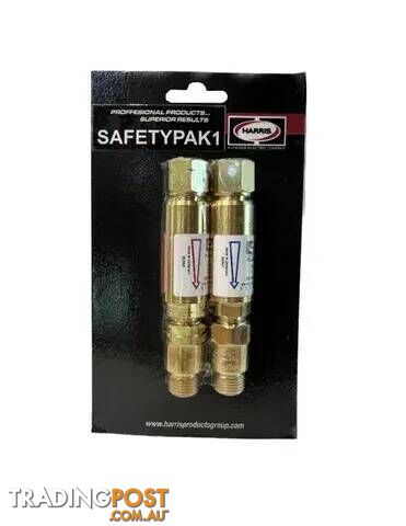 SafetyPak - 2 FBA Reg End + 2 FG Torch End Harris SAFETYPAK1