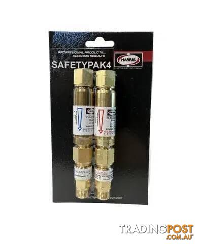 SafetyPak - 2 FBA Reg End + 2 FBA Torch End Harris SAFETYPAK4