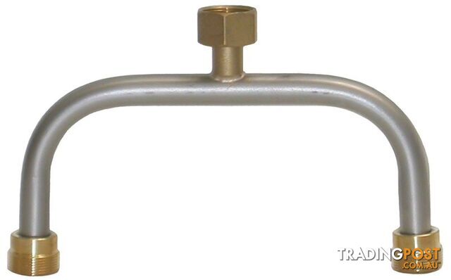 LPG 2 Burner Manifold Inlet: 20 x 1mm RH FM To Suit Broad Flame Burners SBM2B
