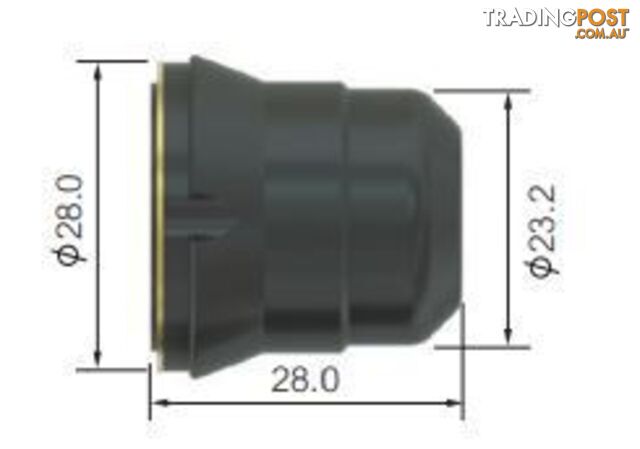 Retaining Cap 6 Holes For Cutmatic 45 Plasma WIA SCP2530-6