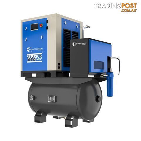 7.5kW 10HP 415V Variable Speed Rotary Screw Air Compressor SCR10 APM TD with...