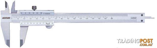 200mm Dual Scale Vernier Caliper Accud AC-120-008-12