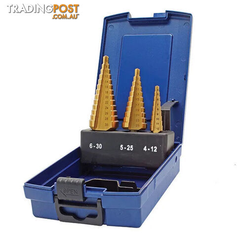 Straight Flute Step Drill Set Hplemarker SDSTSET-1