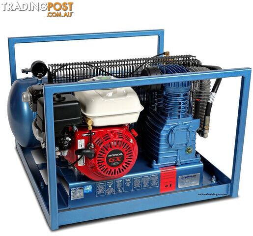 Reciprocating Air Compressor UTE HONDA Petrol/GX160 / 45 L Rec./308 L/min FAD Pilot K17PUTE