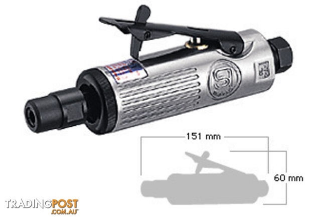 1/4" Compact Die grinder Shinano SI-2001S