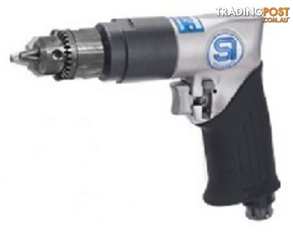Pistol Drill 10mm Keyed Chuck Reversible Shinano SI-5305A