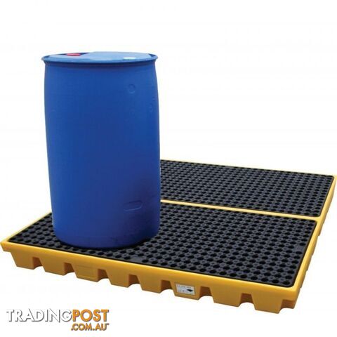 ALEMLUBE 4 DRUM WORKFLOOR & SPILL CONTAINER SJ-300-006C