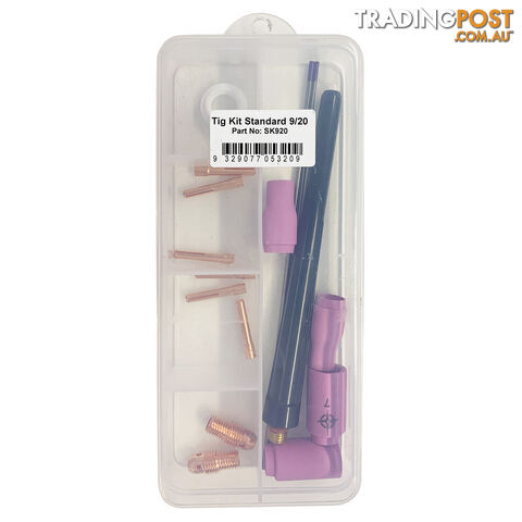 Tig Torch Consumable Kit Standard For 9/20 Torch Binzel SK920