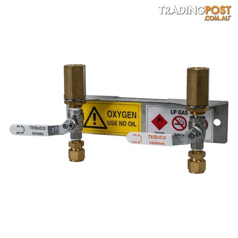 Point Valve Twin Oxygen T10 Acetylene T20 GOPOA