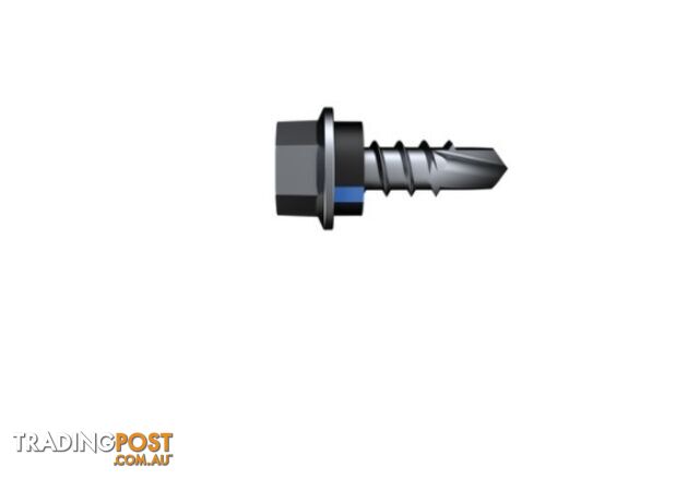 Hex Head Screw With Seal B8 10 Gauge X 25mm SMHC8100253- Pkt : 15