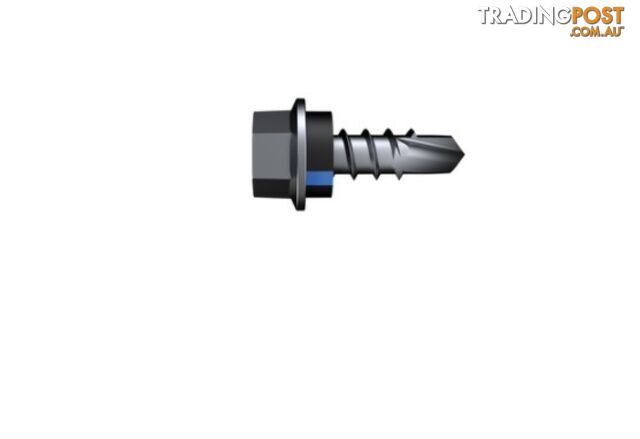Hex Head Screw With Seal 14gauge B8 Coating Self Driller