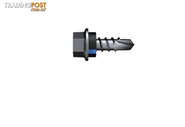 Hex Head Screw With Seal 14gauge B8 Coating Self Driller