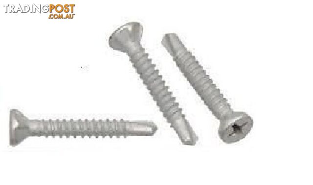 Countersunk Head Self Driller Screw 10g X 50mm Bremick SMKC3100502 - Pkt:25