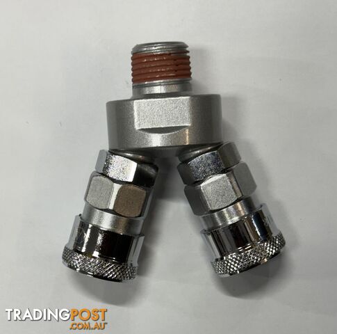 Quick Release Coupler Nitto Style Air Spreader / Multi Coupler 2-Way Complete...