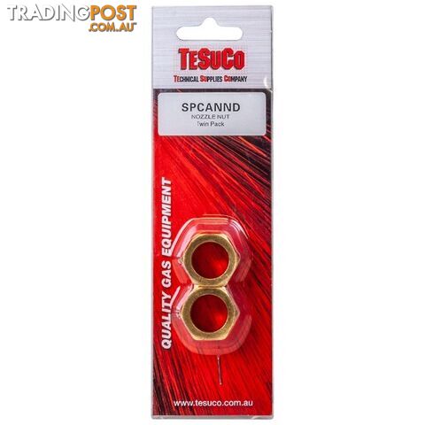 Nozzle Nut Cutting/Gouging Twin Pack Tesuco SPCANND