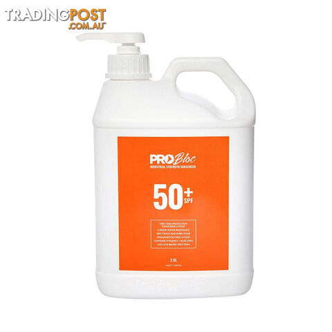 Pro SPF 50 Sunscreen 2.5L Pump Bottle SS25-50