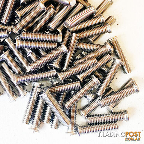 Stainless Steel CD Stud M6 x 20mm Pkt :200 SSCD620