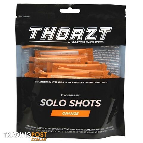 99% Sugar Free Solo Shots Orange 50 x 3g Satchels SSSFOR