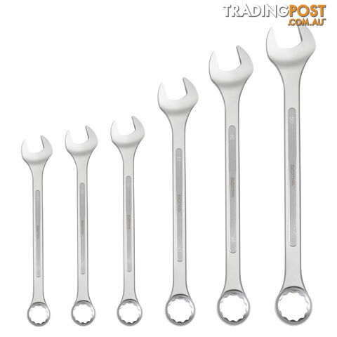 Jumbo Combination Spanner Set 6 Piece Metric Supatools STP3250