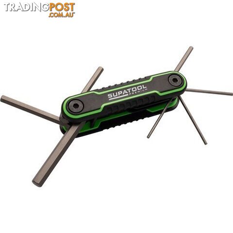 Folding Hex Key Set 9 Piece Imperial Supatool STP5101