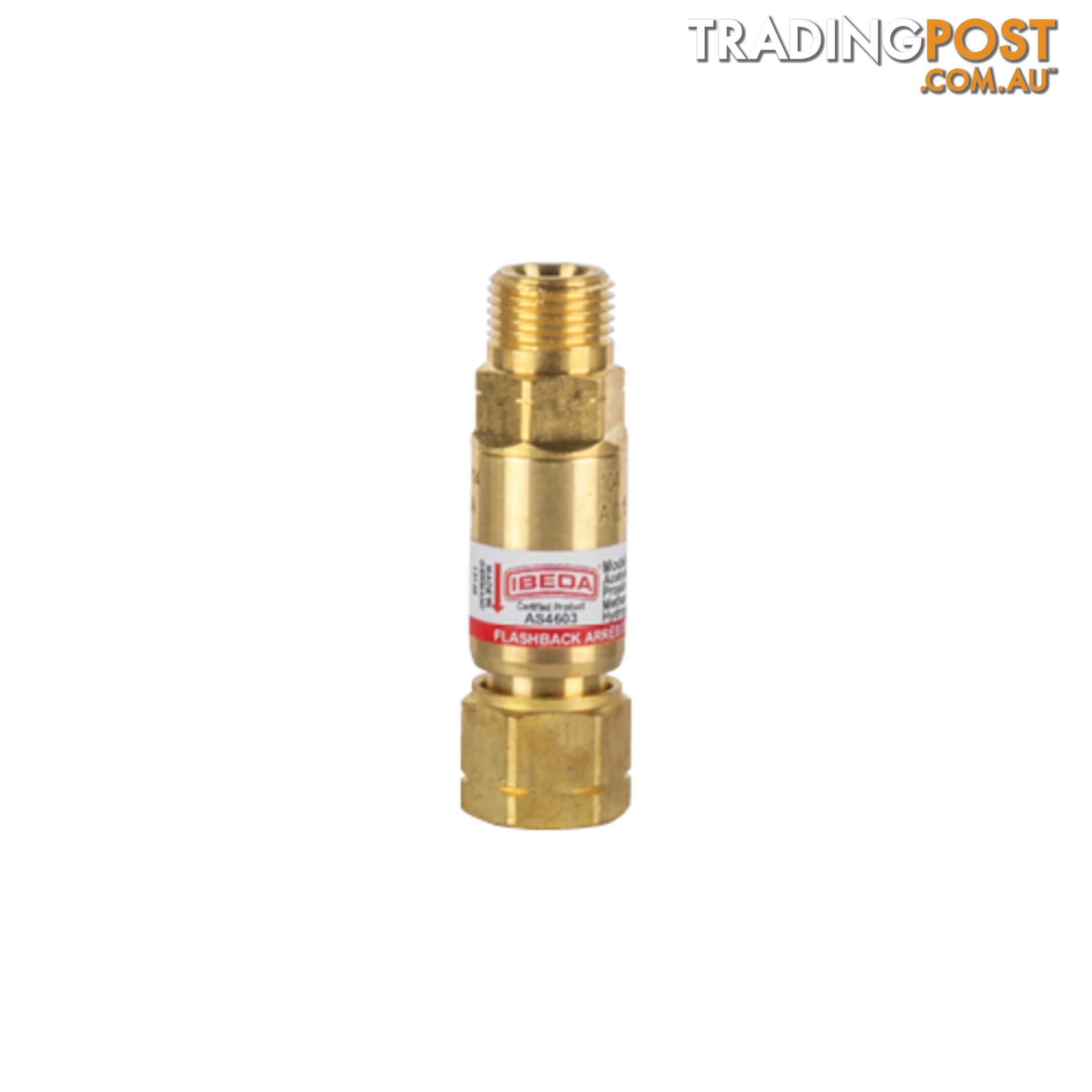 Flashback Arrestor Medium Flow Torch End 5/8-18 UNF