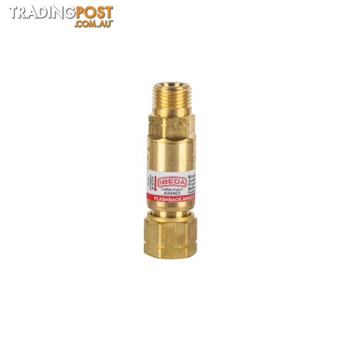 Flashback Arrestor Medium Flow Torch End 5/8-18 UNF