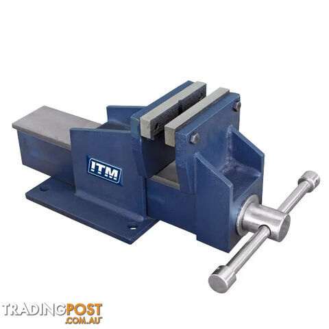 TM102-125 125mm Fabricated Steel Bench Vices - Straight Jaw