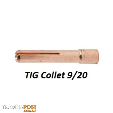 Collet 0.5 mm For 9/20 Torch 13N20 Pkt : 5