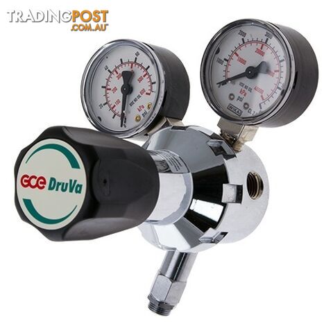 Single Stage DruVa 1S Regulator 6.0 Purity Chrome Plated In: 23,000 kPa Out: 1,400 kPa - photo 2 of 2
