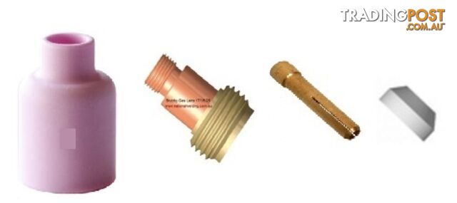 Stubby TIG Torch Parts - suit 17/18/26 TIG Torches