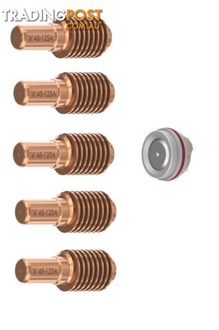 Electrodes 45-125A 220971 X5 For Powermax 125 Duramax T-13304 Pkt : 5