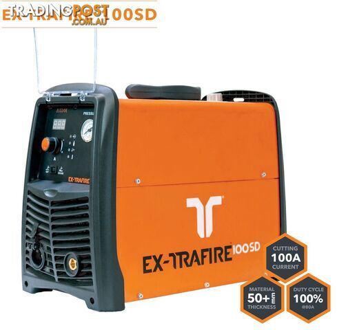 Plasma Cutter 100SD With 15 Metres Mechanized Torch Ex-Trafire EX100SD-M15M