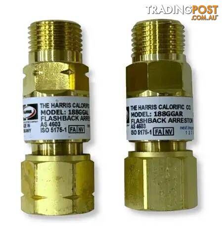 Flashback Arrestor Torch End (Twin Pack) Harris T-FBA-PAK