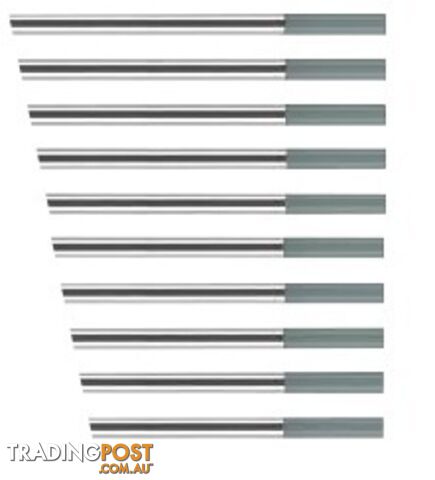 3.2mm 2% Ceriated Tig Tungsten Electrode Pack 10