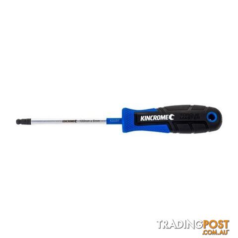 TorquemasterÂ® Ball-Hex Screwdriver 5 X 100mm Kincrome K5584