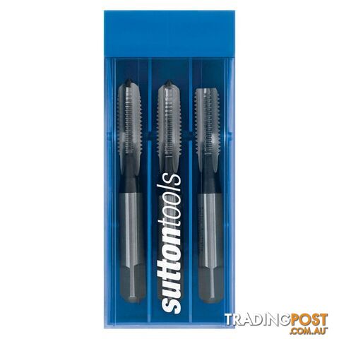 Tap T903 UNC 6-32 Set 3 Pce Straight ISO529 HSS Sutton Tools T9030351