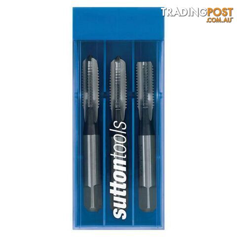 Tap T903 UNC 1-1/4-7 Set 3 Pce Straight ISO529 HSS Sutton Tools T9033175