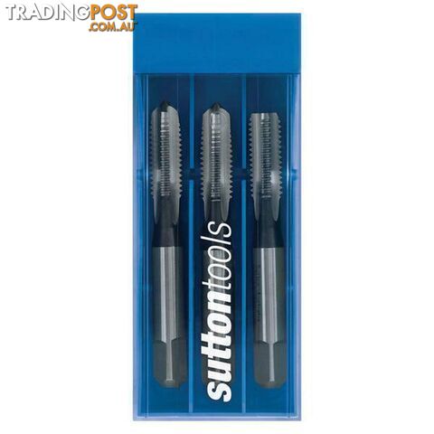 Tap T904 UNF 5-44 Set 3 Pce Straight ISO529 HSS Sutton Tools T9040318
