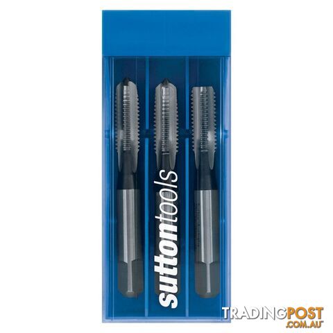 Tap T905 BSW 3/4-10 Set 3 Pce Straight ISO529 HSS Sutton Tools T9051905