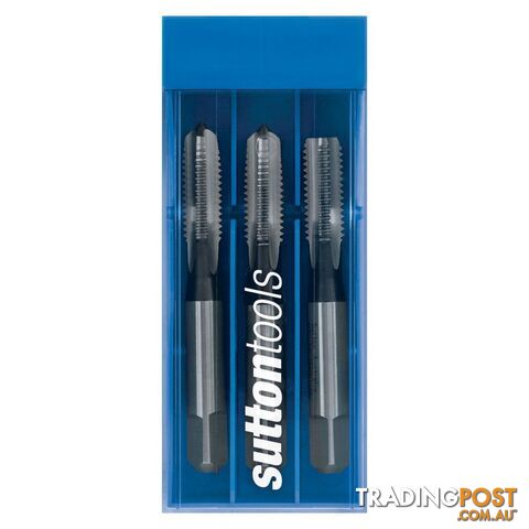 Tap T907 BA 2 Set 3 Pce Straight ISO529 HSS Sutton Tools T9070470