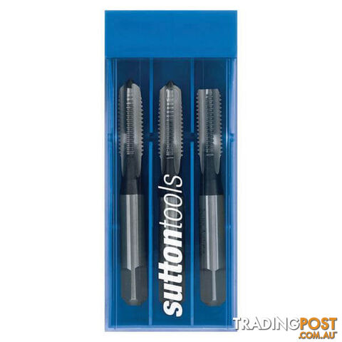 Tap T909 G 1-11 Set 3 Pce (BSPF) STR/FLT ISO2284 HSS Sutton Tools T9093325