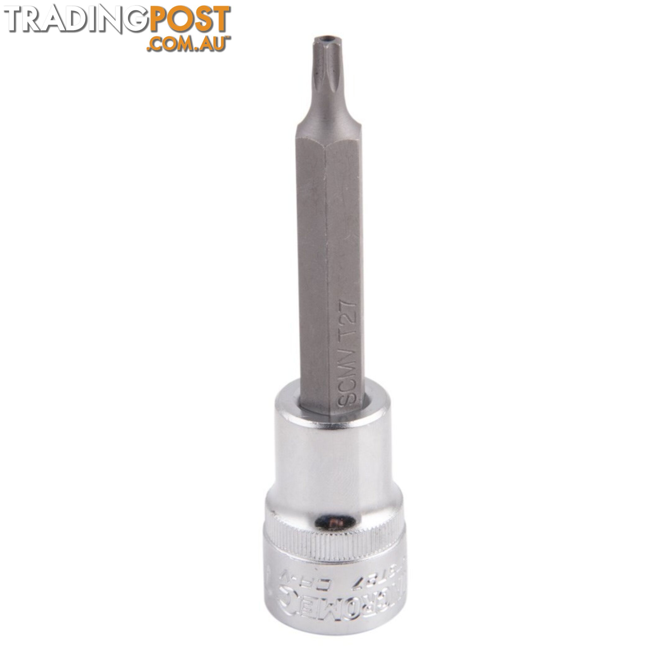 Tamperproof Torx Bit Socket Kincrome T27-100mm(L) TPTST27