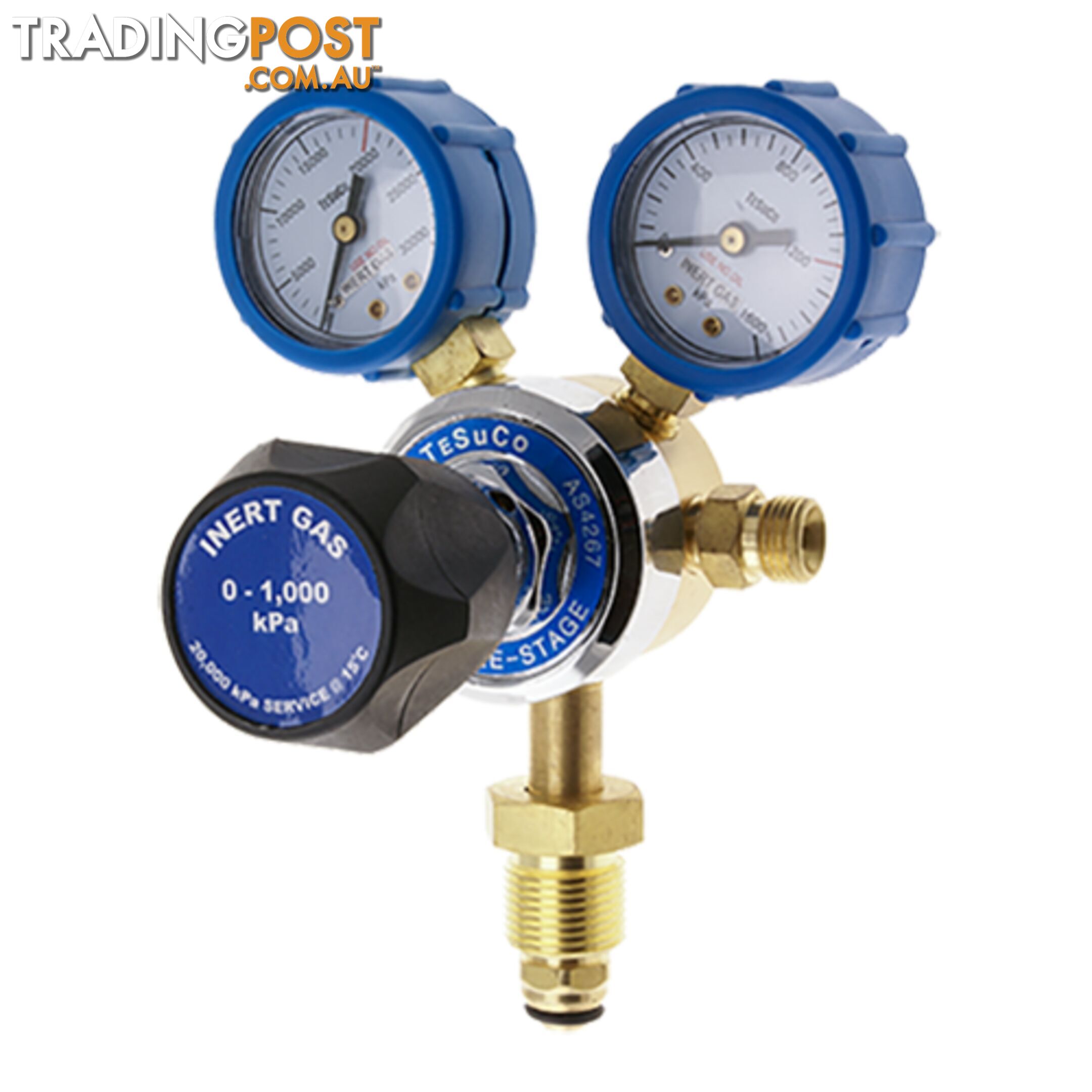 Regulator 1 Stage Side Entry Argon Set Pressure Type 10 Tesuco RC1SARSP