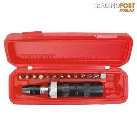 1/2" Dr. Heavy Duty Impact Driver Set 15-Piece Teng Tools TE-ID515