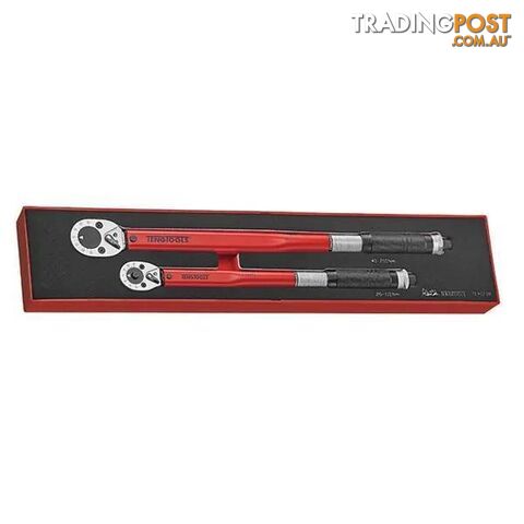 3/8" & 1/2" Dr. Torque Wrench Set 2-Piece TEX-Tray Teng Tools TE-TEX1238