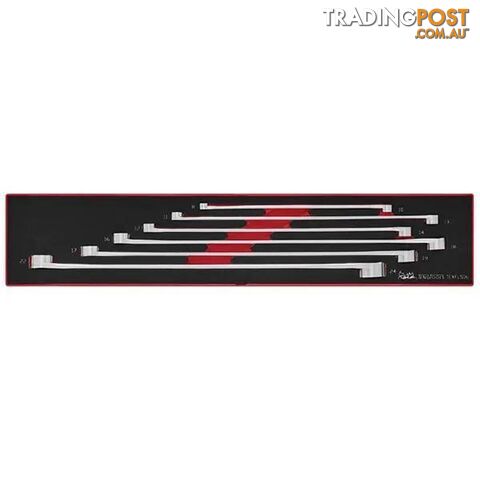 Long Ring Spanner Set 6-Piece TEX-Tray Teng Tools TE-TEXFLS06