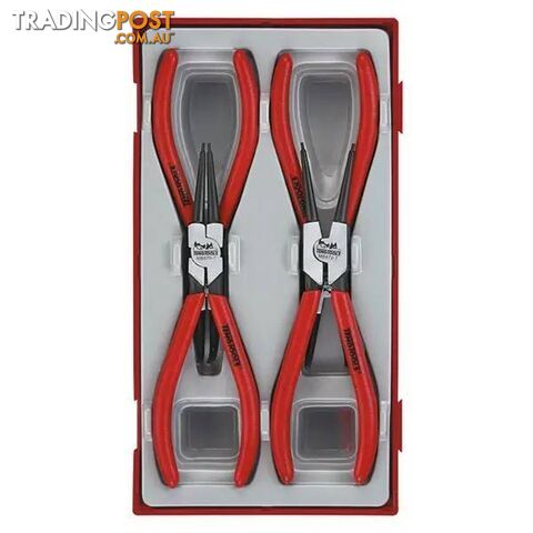 MB 7 Snap-Ring (Circlip) Plier Set 4-Piece TC-Tray Teng Tools TE-TT474-7
